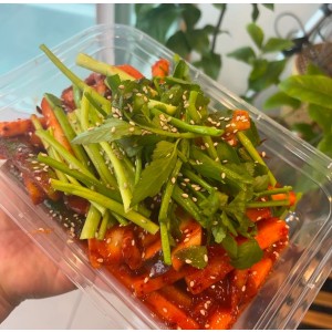 오징어미나리초무침