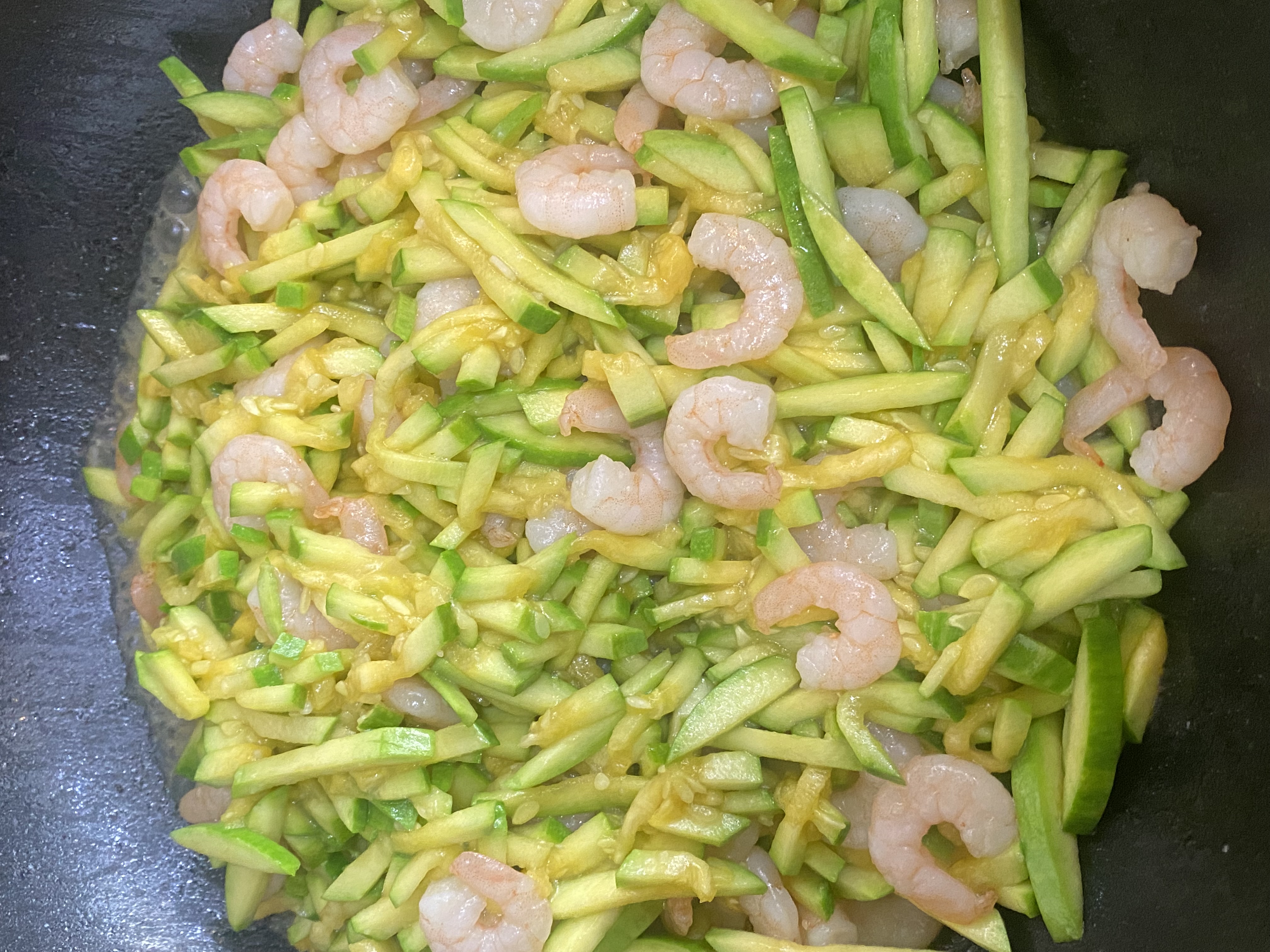 애호박새우볶음